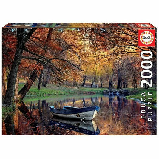 Puzzle Educa Boat on The Lake 2000 Pcs - Hračky a Hry Hlavolamy