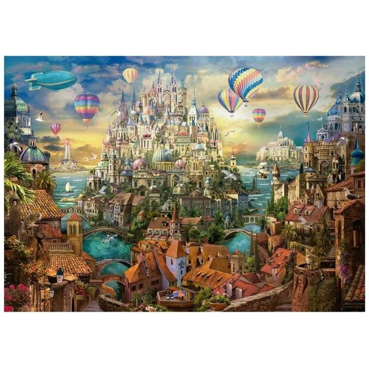 Puzzle Educa City Of Dreams 2000 Kusy - Hračky a Hry Hlavolamy