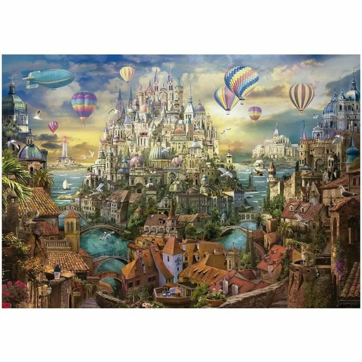 Puzzle Educa City Of Reve 8000 Kusy - Hračky a Hry Hlavolamy