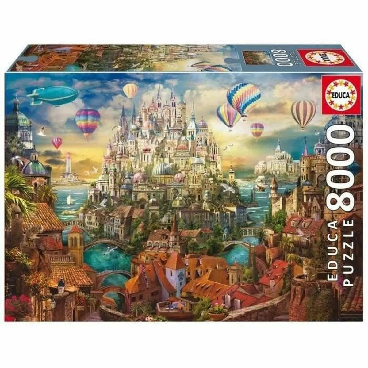 Puzzle Educa City Of Reve 8000 Kusy - Hračky a Hry Hlavolamy