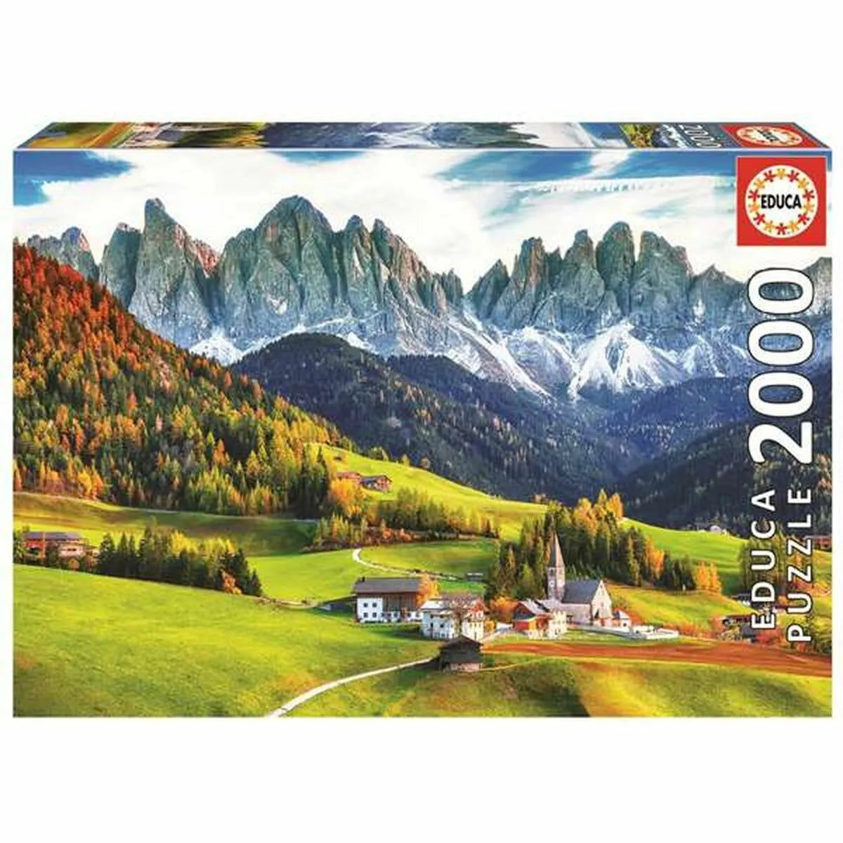 Puzzle Educa Fall In Dolomites 2000 Kusy - Hračky a Hry Hlavolamy