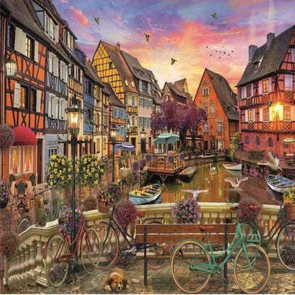 Puzzle Educa France (3000 Pcs) - Hračky a Hry Hlavolamy