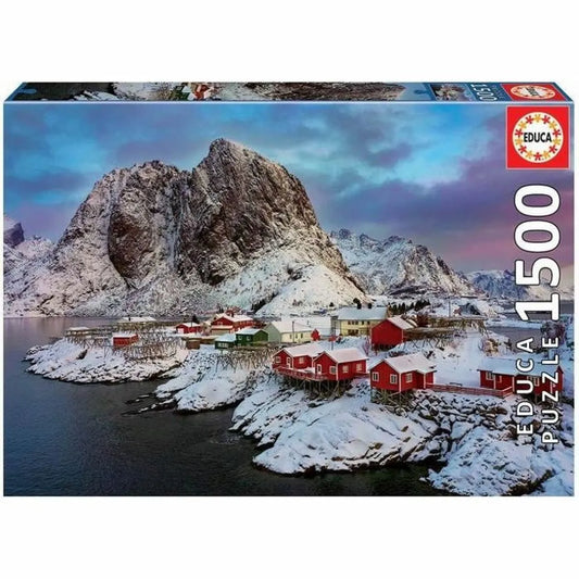 Puzzle Educa Lofoten Islands - Norway 1500 Kusy 85 x 60 Cm - Hračky a Hry Hlavolamy