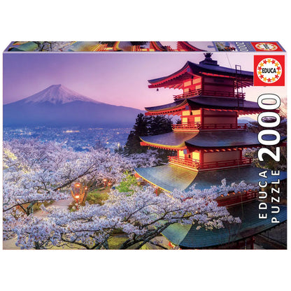 Puzzle Educa Mount Fuji Japan 16775 2000 Kusy