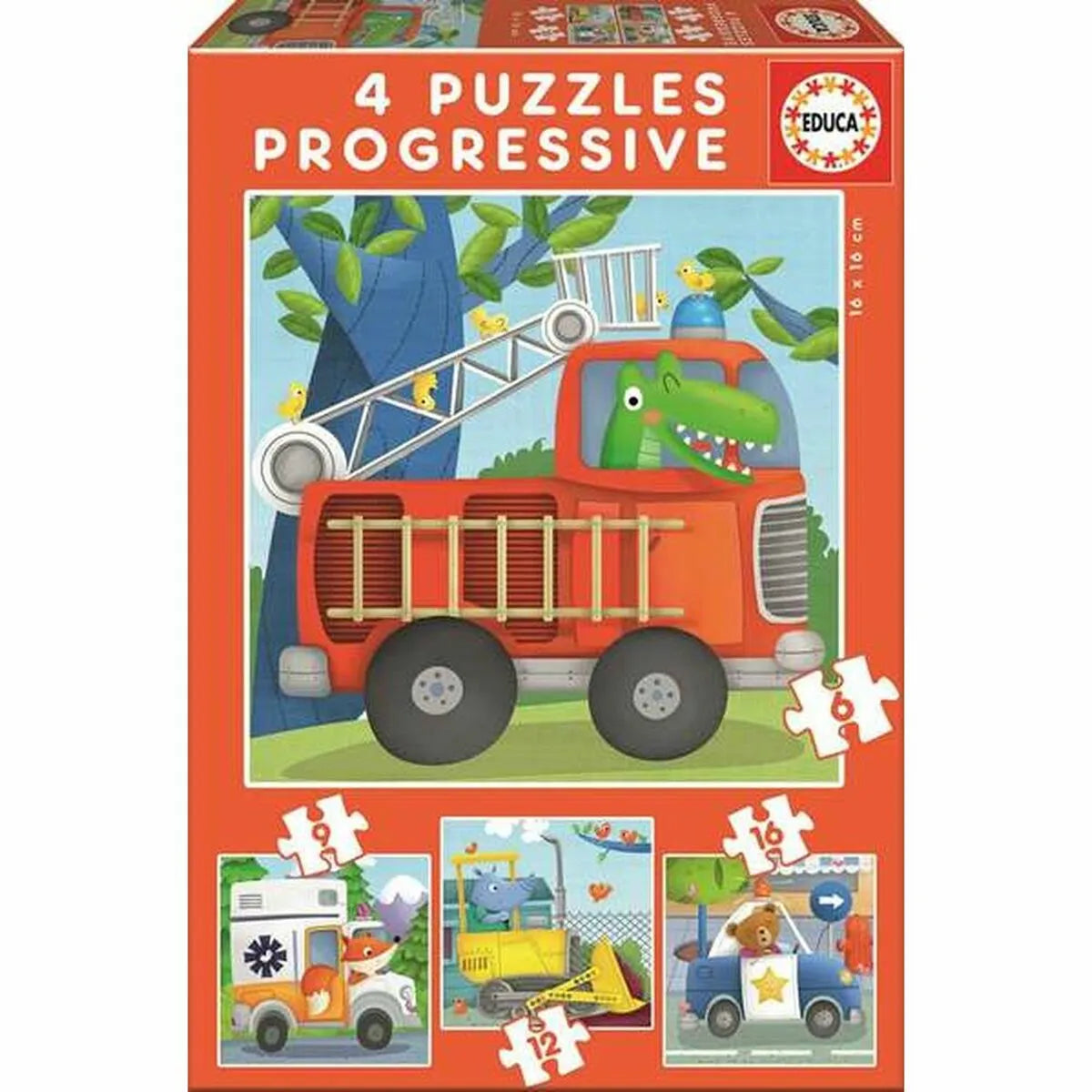 Puzzle Educa Patrol 6 Kusy (43 Pcs) - Hračky a Hry Hlavolamy