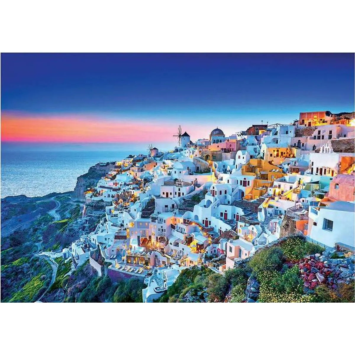 Puzzle Educa Santorini 1500 Kusy - Hračky a Hry Hlavolamy