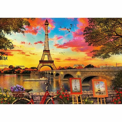 Puzzle Educa Sunset In Paris 2000 Kusy - Hračky a Hry Hlavolamy