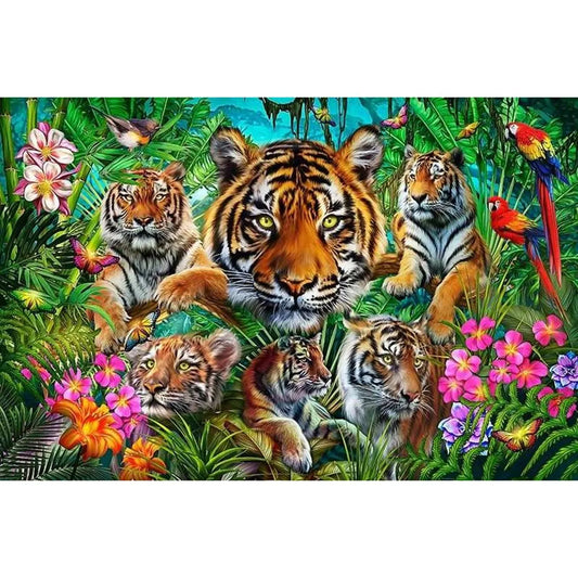 Puzzle Educa Tiger Jungle 500 Kusy - Hračky a Hry Hlavolamy