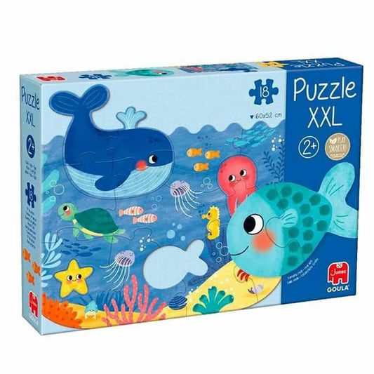 Puzzle Goula 1120700014 13 Kusy Oceán Viacfarebná (english)