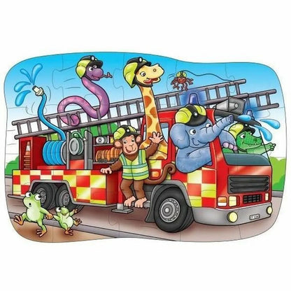 Puzzle Orchard Big Fire Engine - Hračky a Hry Hlavolamy