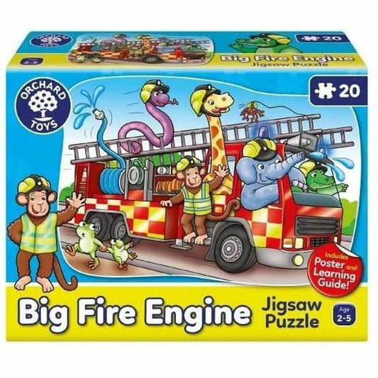 Puzzle Orchard Big Fire Engine - Hračky a Hry Hlavolamy