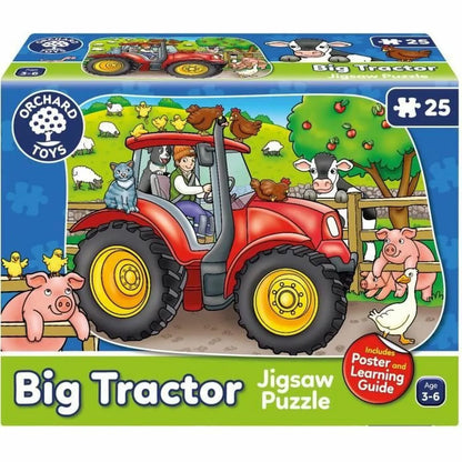 Puzzle Orchard Big Tractor - Hračky a Hry Hlavolamy