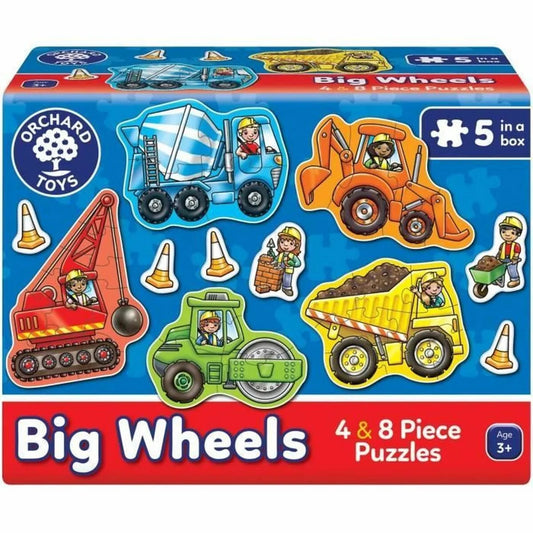 Puzzle Orchard Big Wheels - Hračky a Hry Hlavolamy