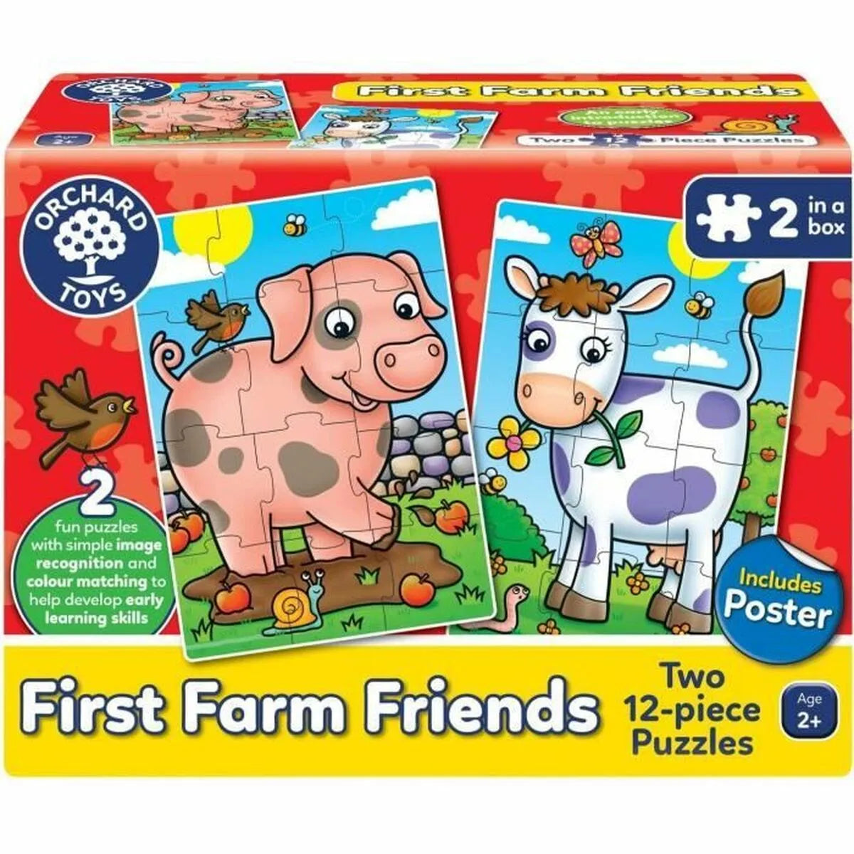 Puzzle Orchard First Farm Friends - Hračky a Hry Hlavolamy