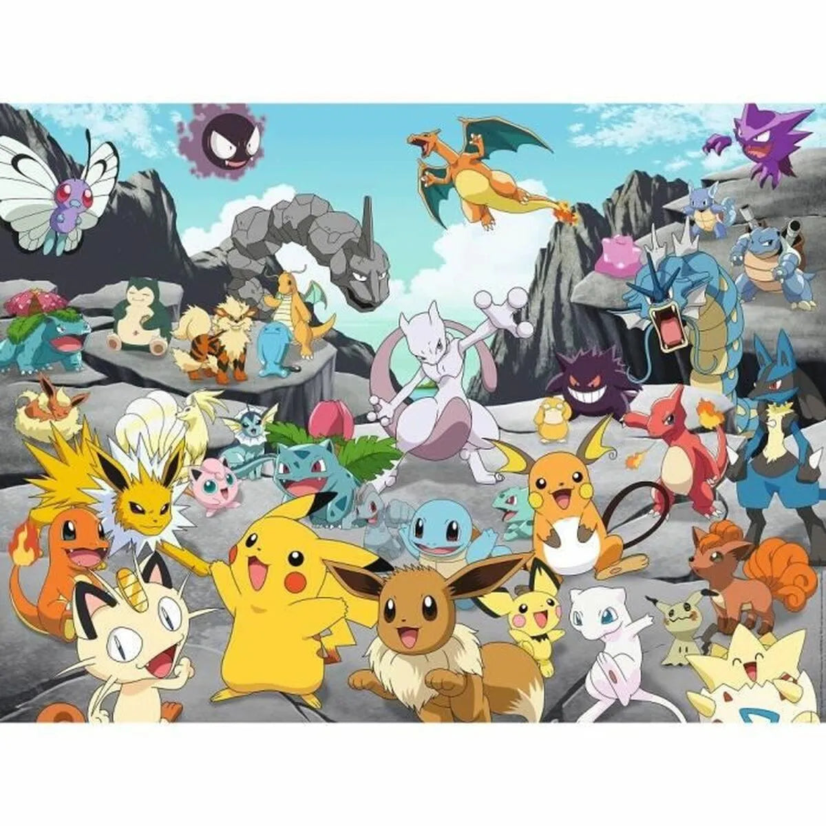 Puzzle Pokémon Classics Ravensburger 1500 Kusy - Hračky a Hry Hlavolamy