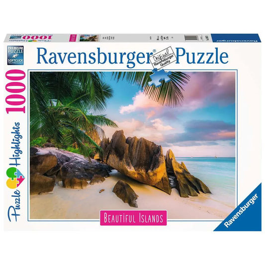 Puzzle Ravensburger 169078 Seychelles 1000 Kusy