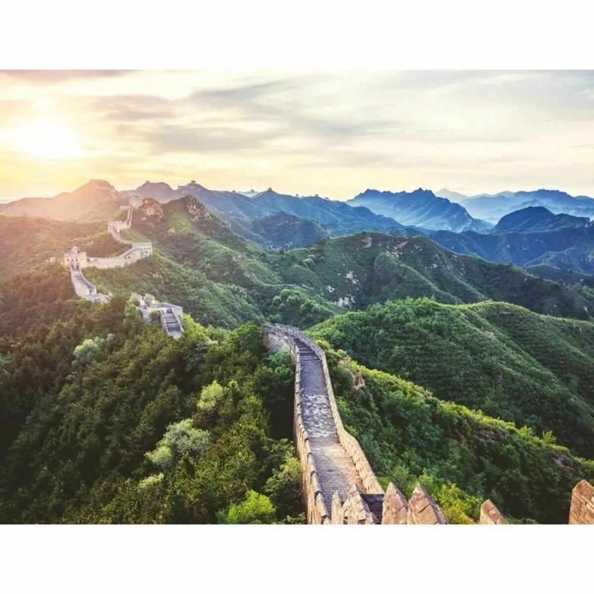 Puzzle Ravensburger 17114 The Great Wall Of China 2000 Kusy - Hračky a Hry Hlavolamy