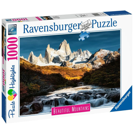 Puzzle Ravensburger 17315 Fitz Roy - Patagonia 1000 Kusy - Hračky a Hry Hlavolamy