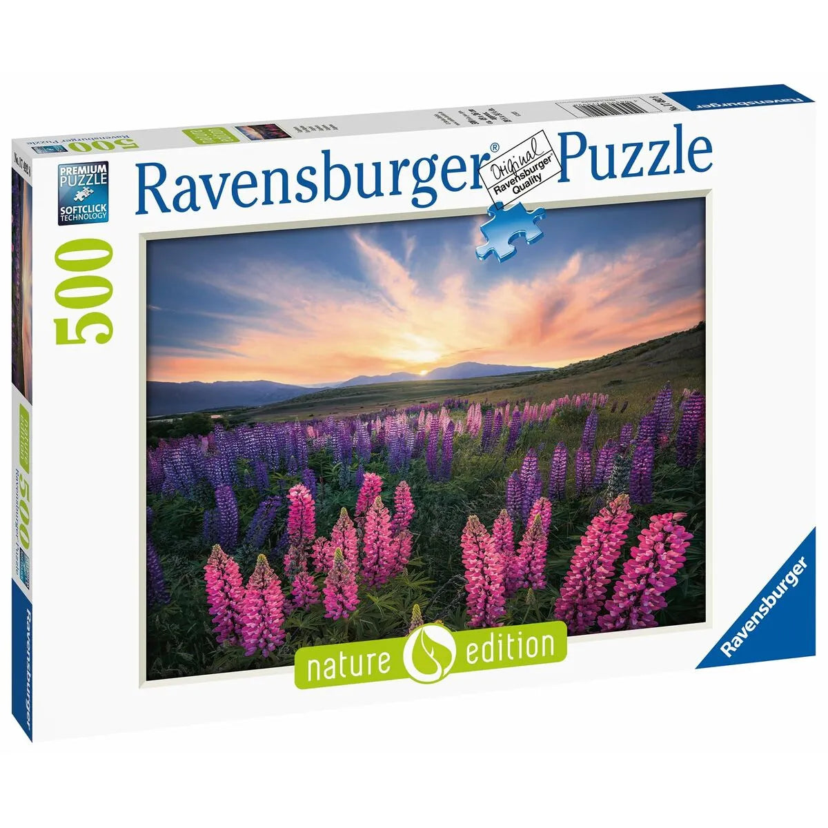 Puzzle Ravensburger 17492 Lupines 500 Kusy - Hračky a Hry Hlavolamy