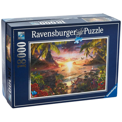 Puzzle Ravensburger 17824 Paradise Sunset 18000 Kusy