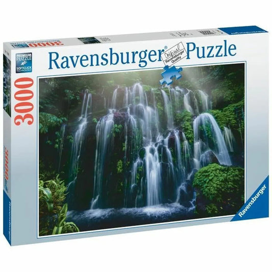 Puzzle Ravensburger Chutes D’eau Bali Paysage et Nature 3000 Kusy - Hračky a Hry Hlavolamy