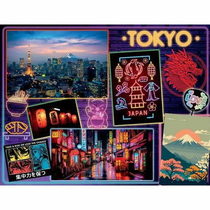 Puzzle Ravensburger Découverte De Tokyo 2000 Kusy - Hračky a Hry Hlavolamy