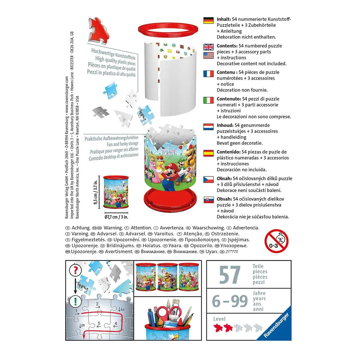 Puzzle Ravensburger Iceland: Kirkjuffellsfoss 3d (54 Kusy) - Hračky a Hry Hlavolamy