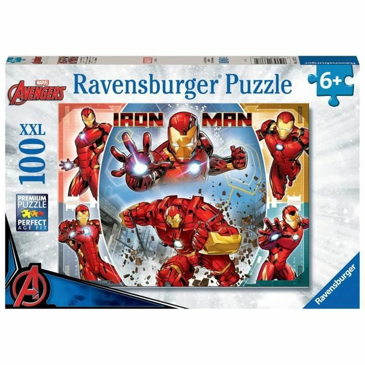 Puzzle Ravensburger Iron Man 100 Kusy - Hračky a Hry Hlavolamy