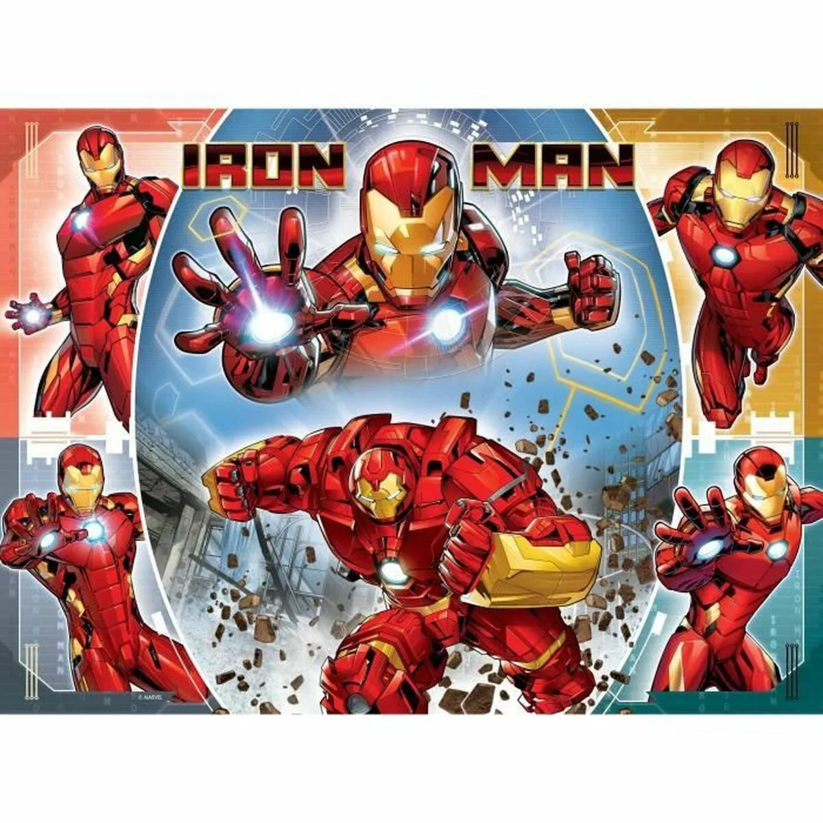 Puzzle Ravensburger Iron Man 100 Kusy - Hračky a Hry Hlavolamy