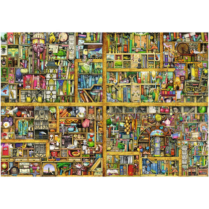 Puzzle Ravensburger Magic Library 18000 Kusy - Hračky a Hry Hlavolamy