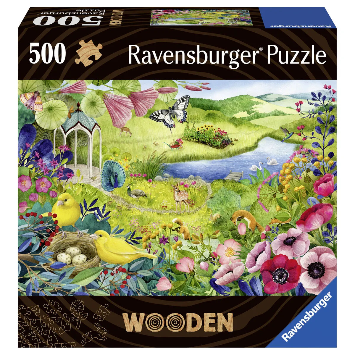 Puzzle Ravensburger Nature Garden 500 Kusy - Hračky a Hry Hlavolamy