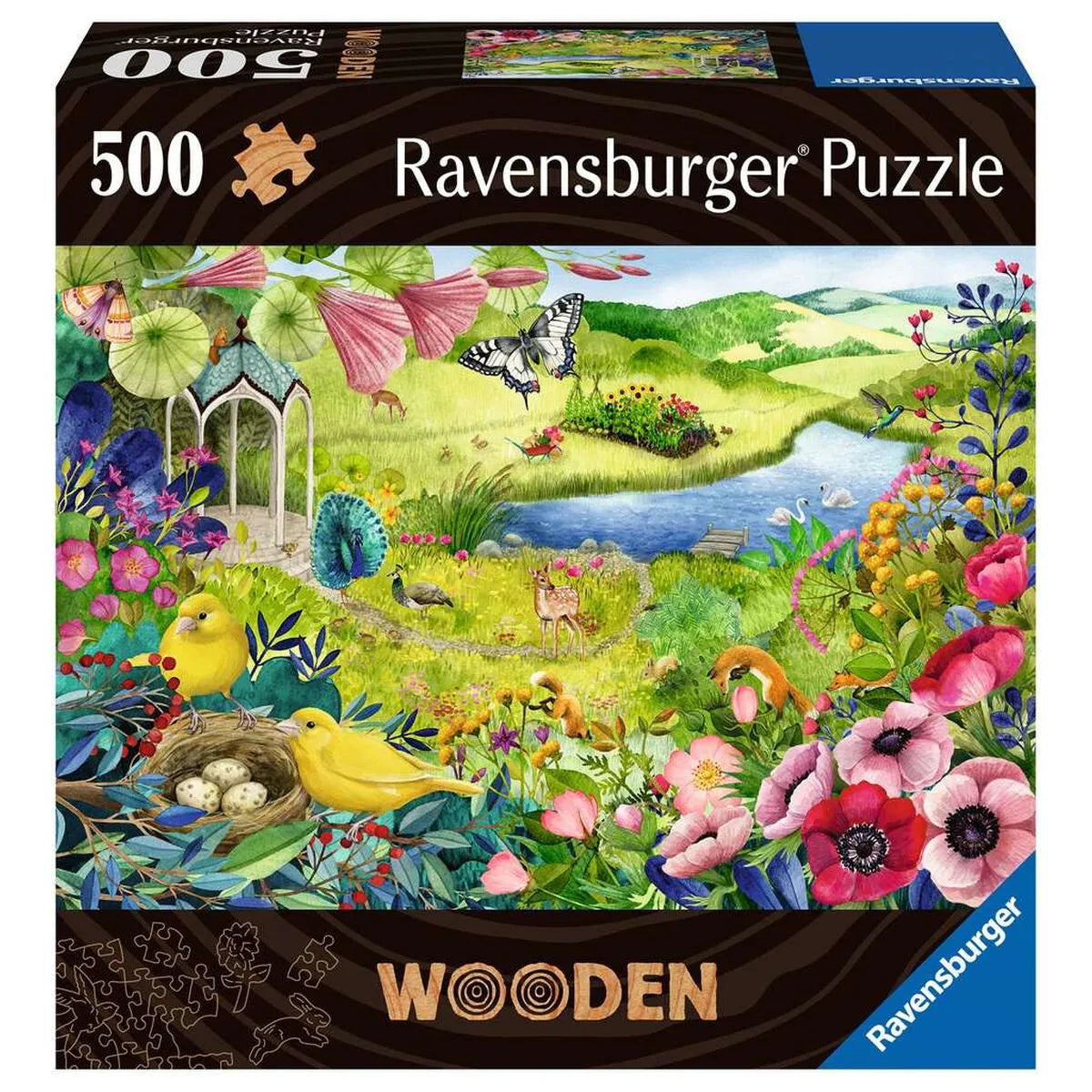 Puzzle Ravensburger Nature Garden 500 Kusy - Hračky a Hry Hlavolamy