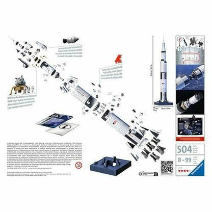 Puzzle Ravensburger Saturn v Space Rocket