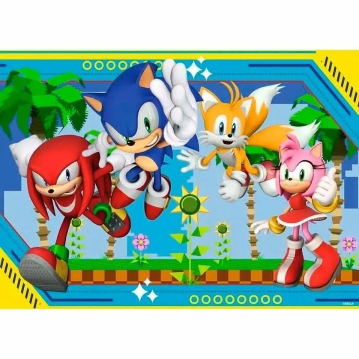 Puzzle Ravensburger Sonic 100 Kusy - Hračky a Hry Hlavolamy