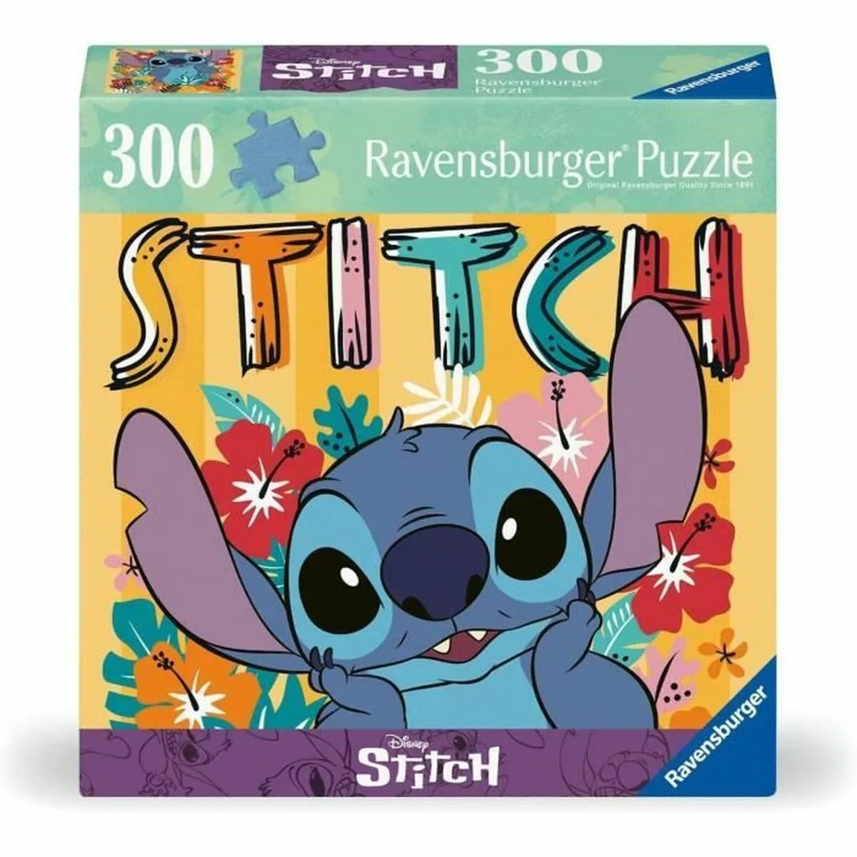 Puzzle Ravensburger Stitch 300 Kusy - Hračky a Hry Hlavolamy