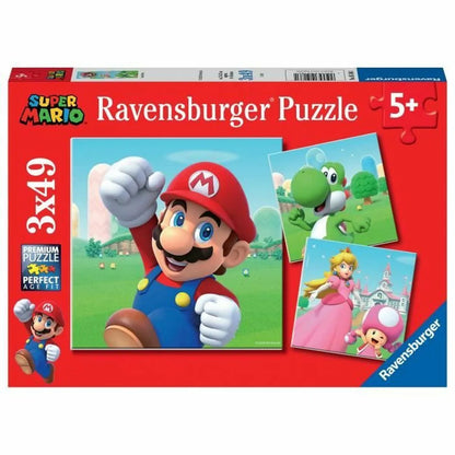 Puzzle Ravensburger Super Mario 147 Kusy - Hračky a Hry Hlavolamy