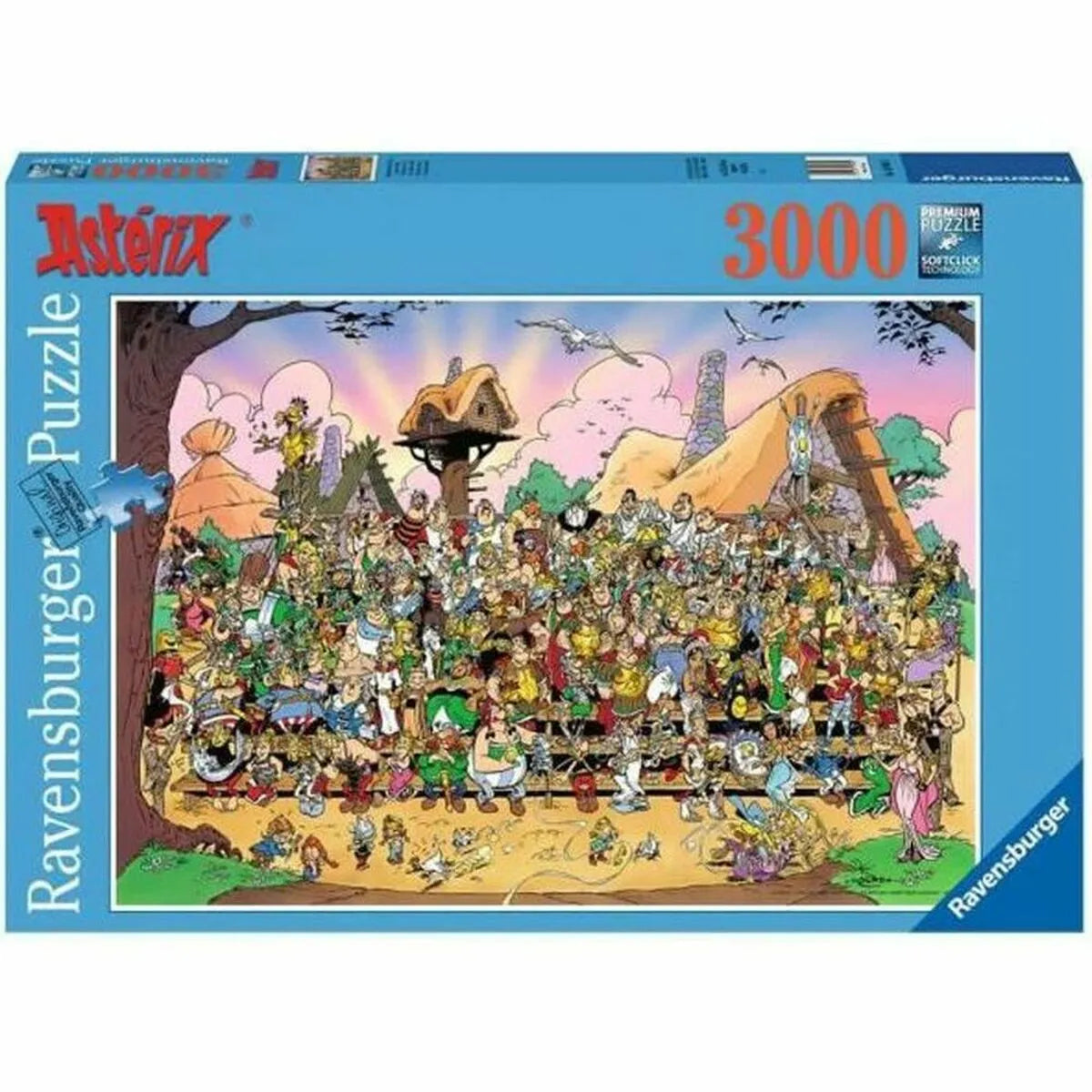 Puzzle Ravensburger The Asterix Universe (3000 Kusy) - Hračky a Hry Hlavolamy