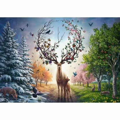 Puzzle Ravensburger The Magic Deer And The Four Seasons