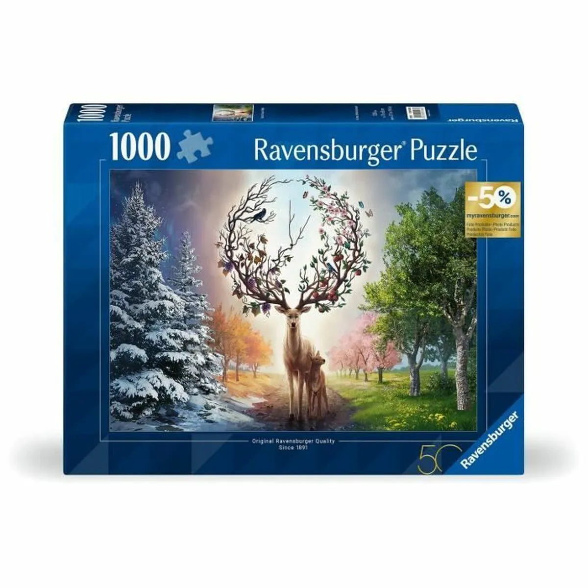 Puzzle Ravensburger The Magic Deer And The Four Seasons