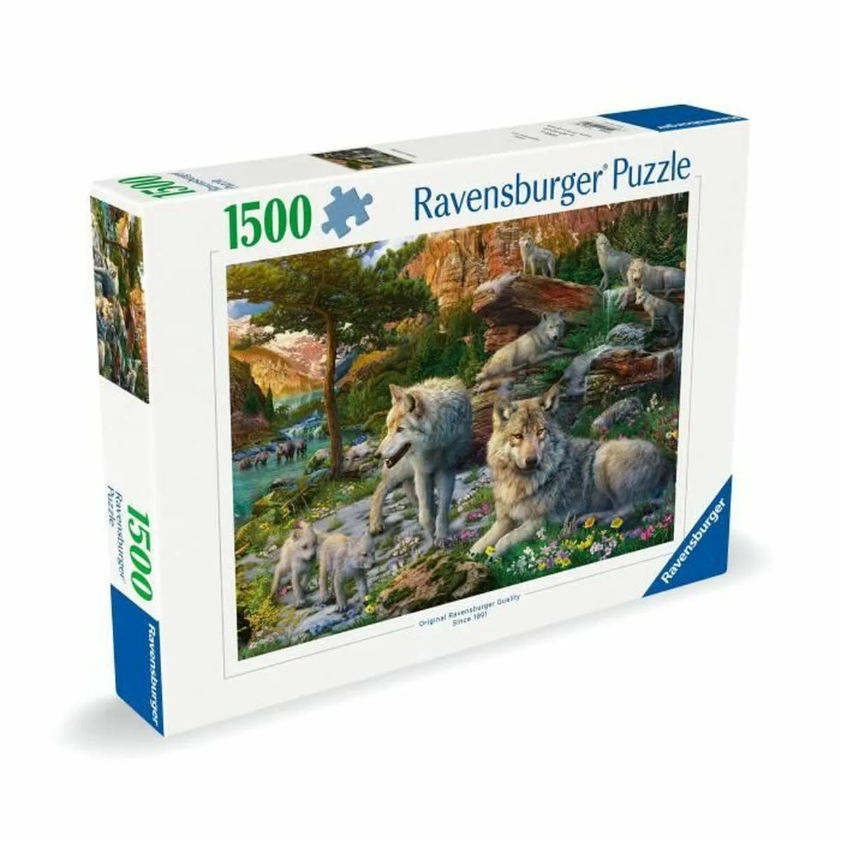 Puzzle Ravensburger Vlci na Jar - Hračky a Hry Hlavolamy