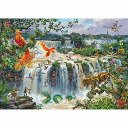 Puzzle Ravensburger Waterfall Iguazu - Hračky a Hry Hlavolamy