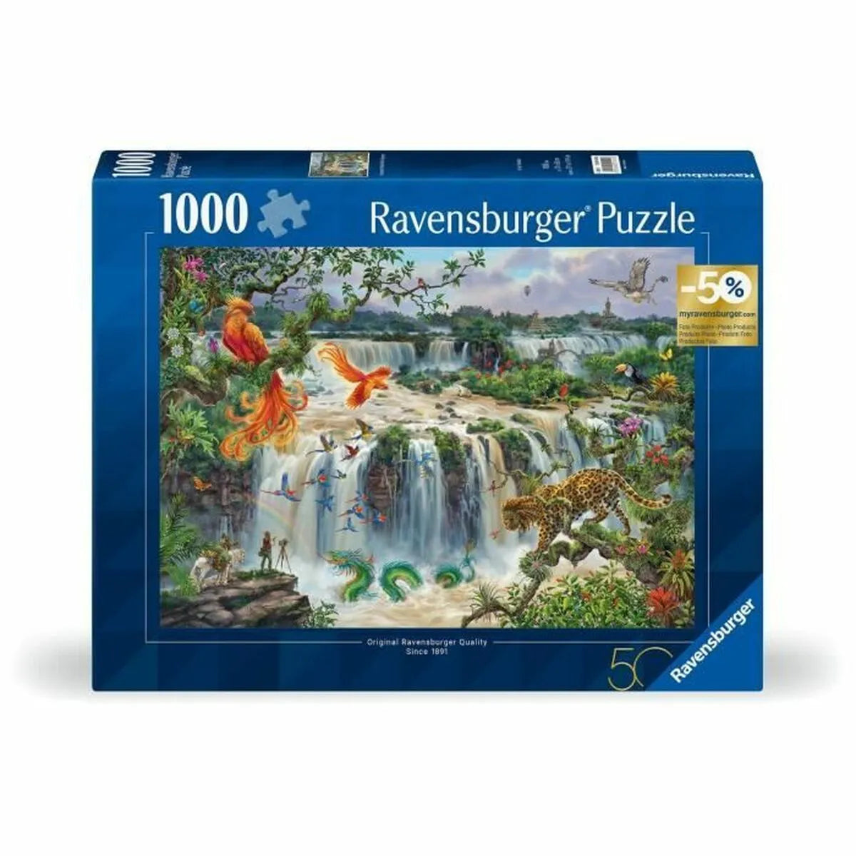 Puzzle Ravensburger Waterfall Iguazu - Hračky a Hry Hlavolamy