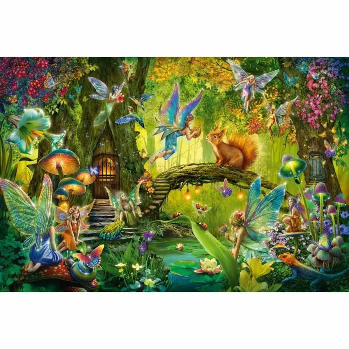 Puzzle Schmidt Spiele Fairies In The Forest 200 Kusy - Hračky a Hry Hlavolamy