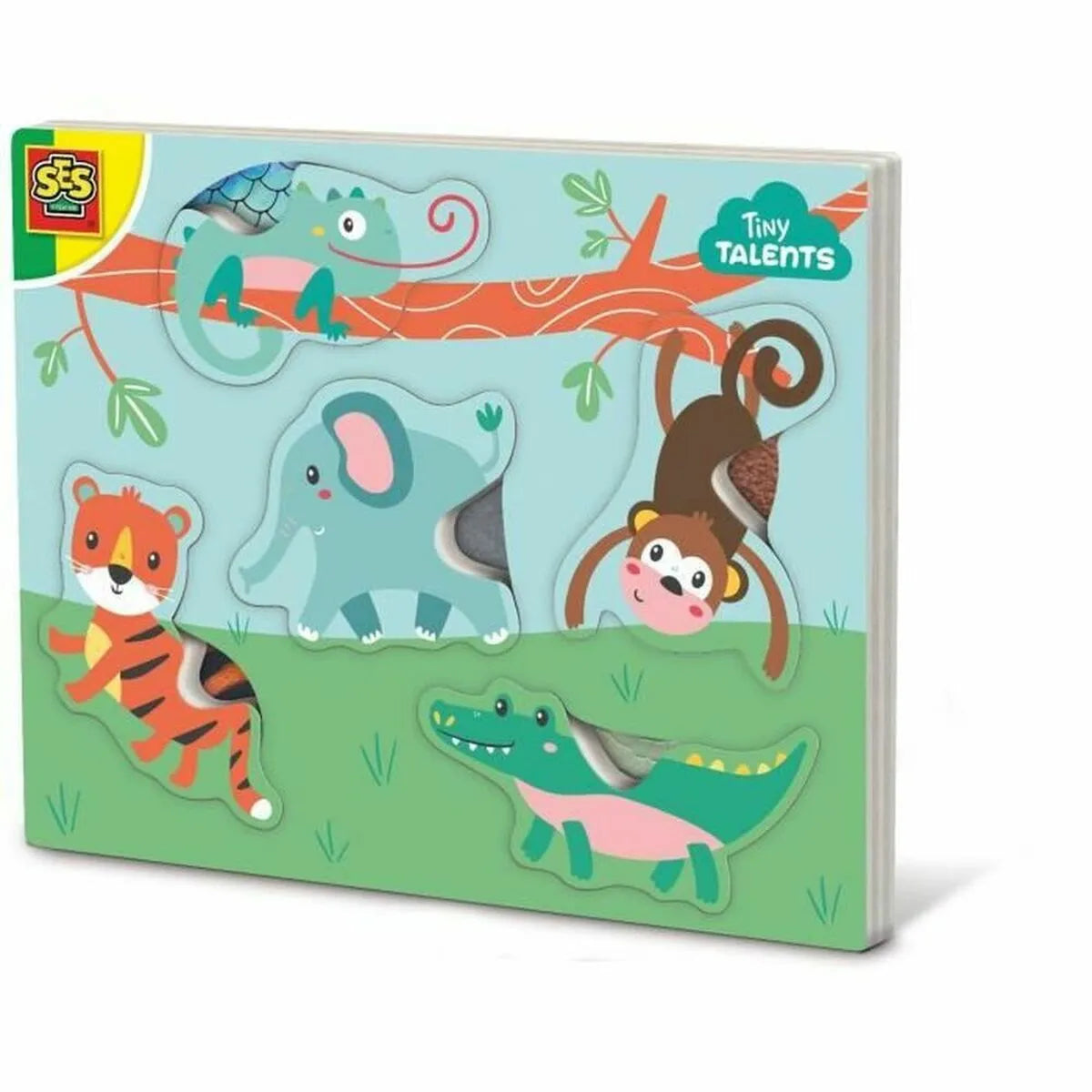 Puzzle Ses Creative Animal Sensory - Hračky a Hry Hlavolamy