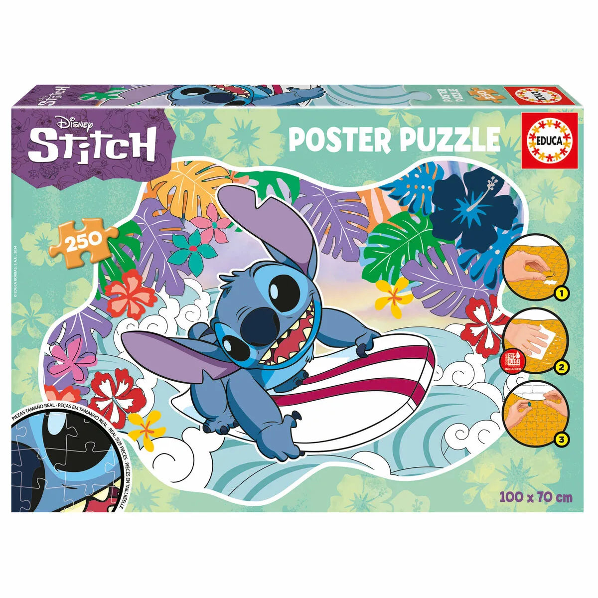 Puzzle Stitch Poster 250 Kusy