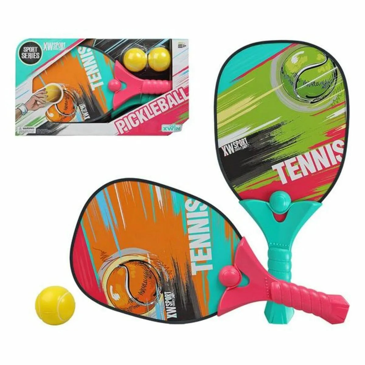 Raketová Hra Pickleball Sport Series 65084 (4 Pcs) - Raketové Hry - Bb