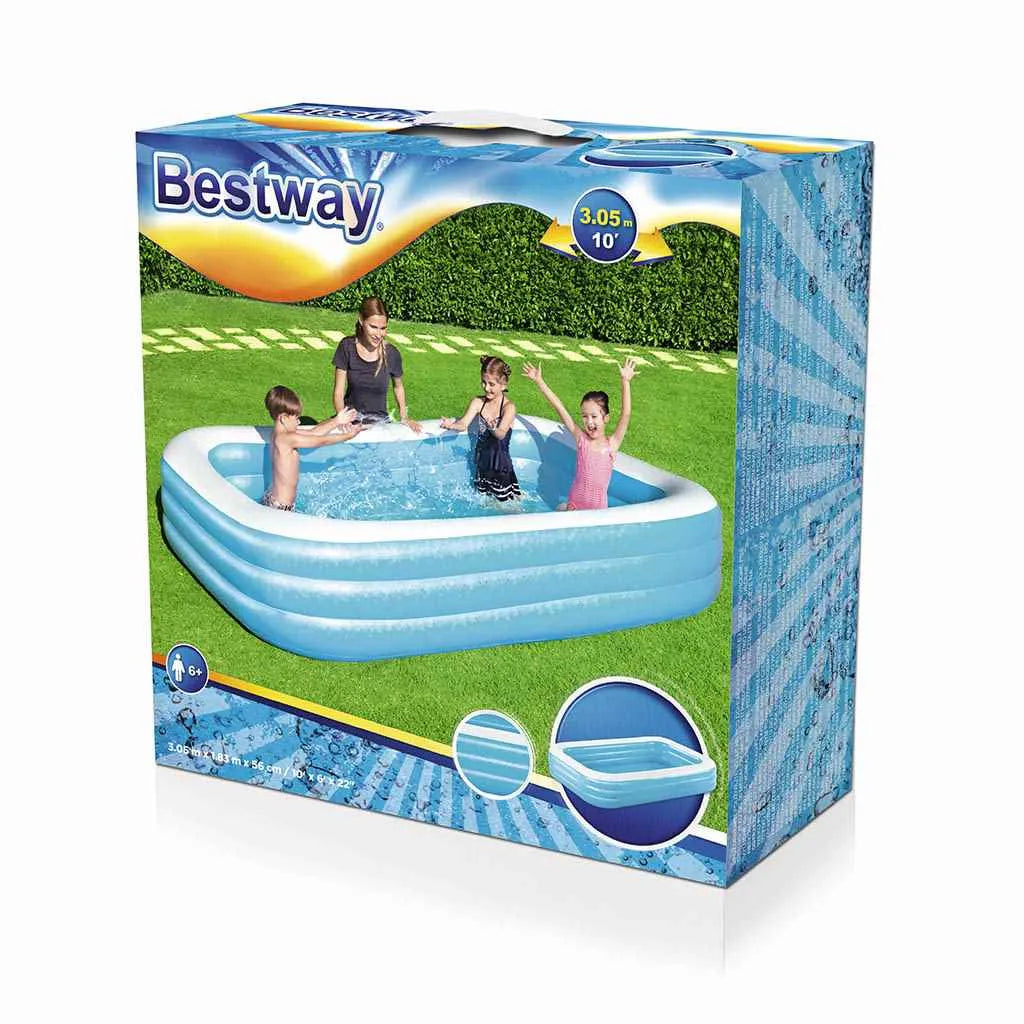 Rodinný Nafukovací Bazén Bestway 305x183x56 Cm Modrý - Bazény - Bestway