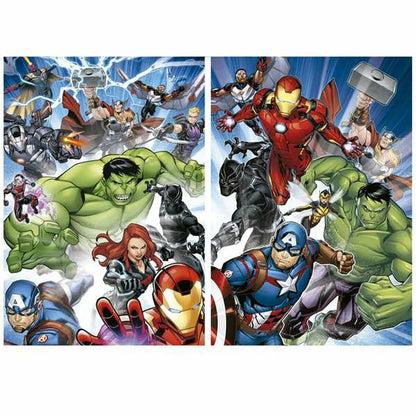 Sada 2 Puzzle The Avengers 100 Kusy - Hračky a Hry Puzzle Hlavolamy