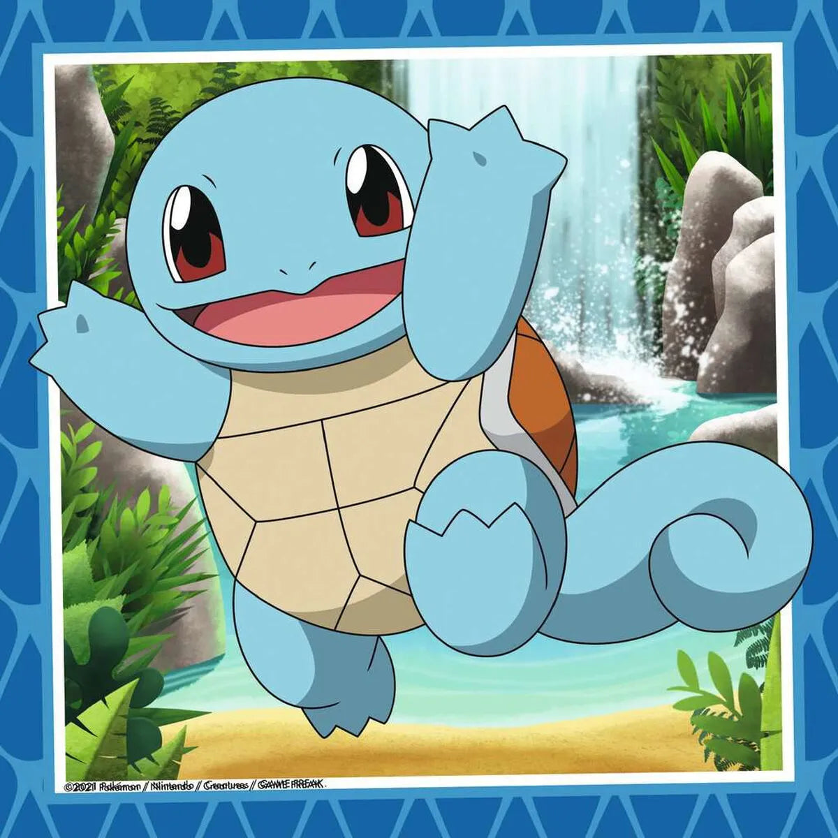 Sada 3 Puzzle Pokémon Ravensburger 05586 Bulbasaur Charmander & Squirtle 147 Kusy - Hračky a Hry Puzzle Hlavolamy