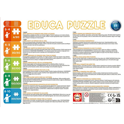 Sada 4 Puzzle Spiderman Educa 18102 380 Kusy - Hračky a Hry Puzzle Hlavolamy - Spider-man